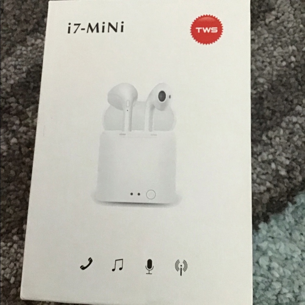 i7-MiNi earbuds, white